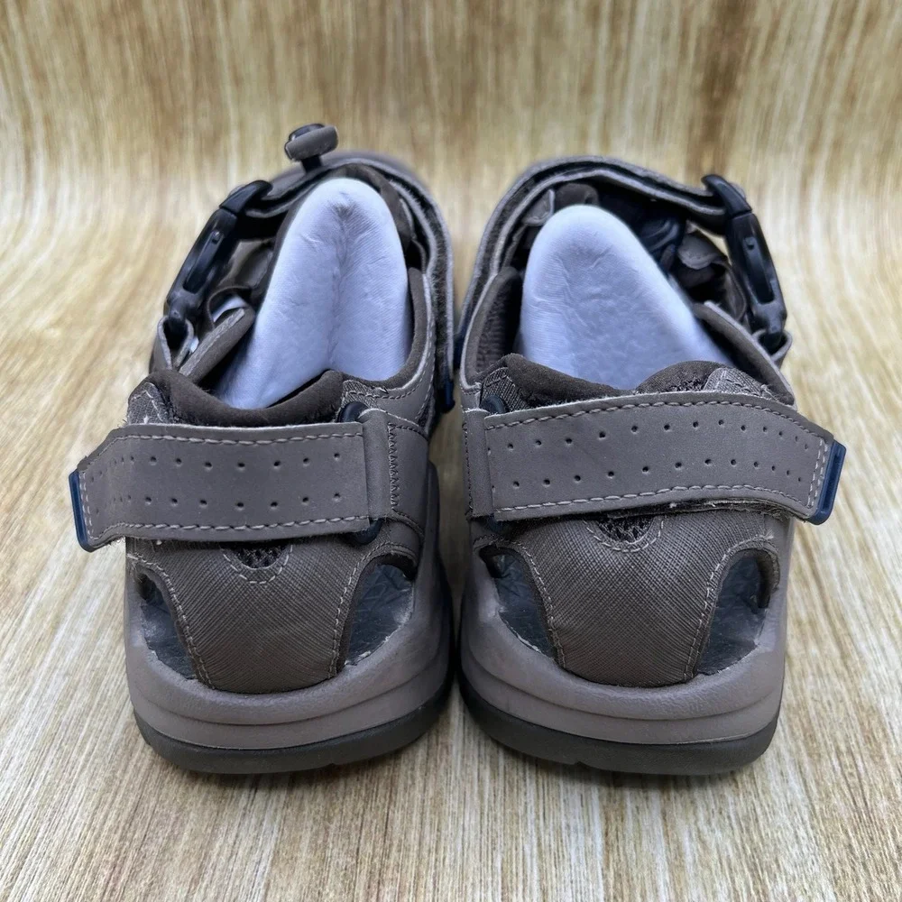 Teva Omnium 2 Sandals Men's 8 Grey Blue Closed Toe Hiking Water Sport 1019180